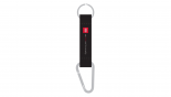 Carabiner with polyester strap